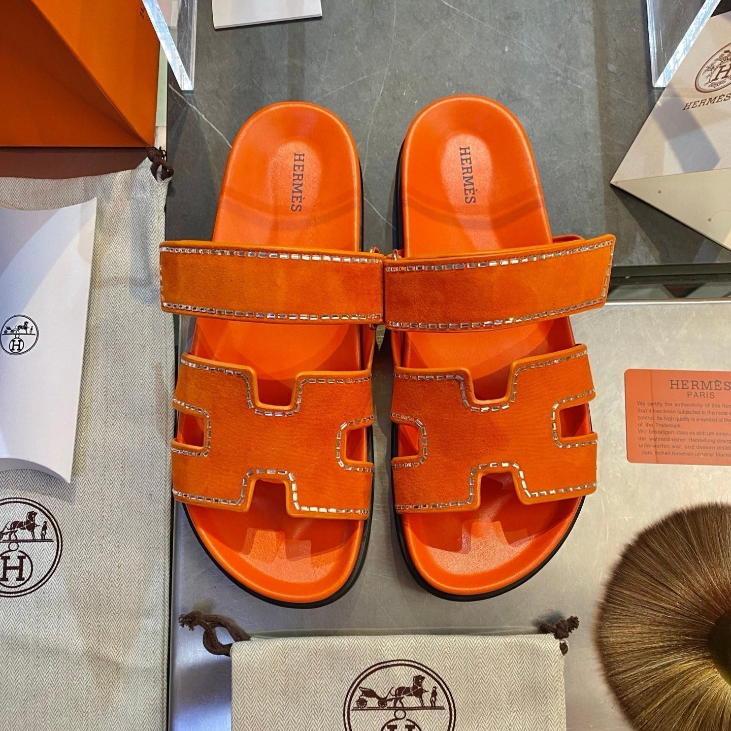 HM Men's Chypre Slide Suede 555873