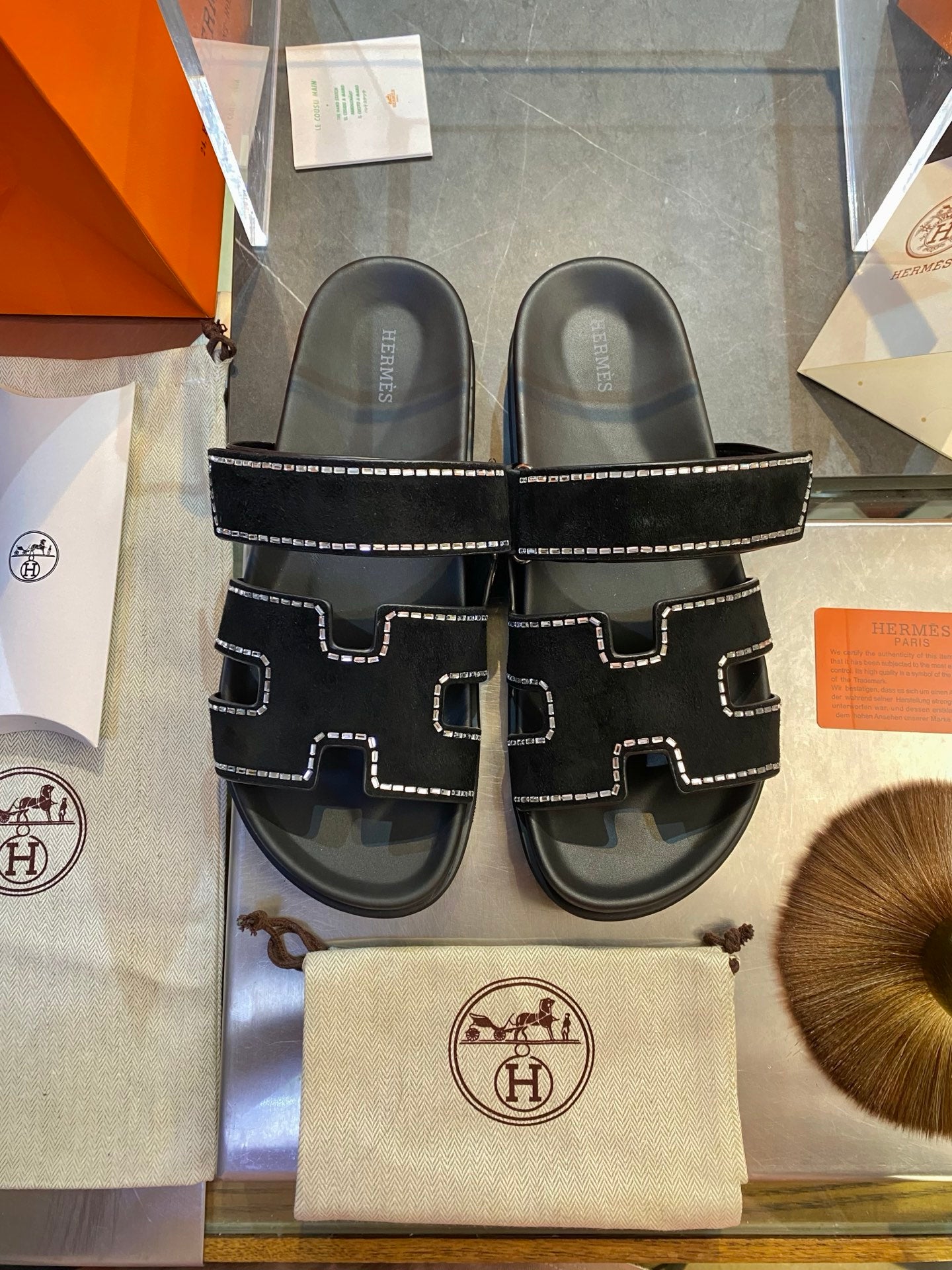 HM Men's Chypre Slide Suede 555873