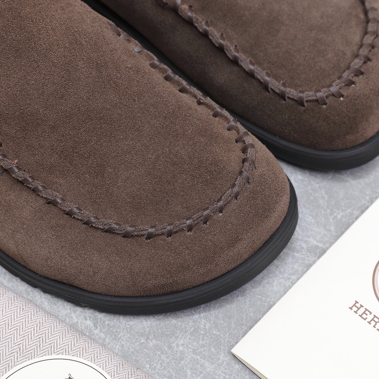 HM 25 Johan Mule Chocolate Suede