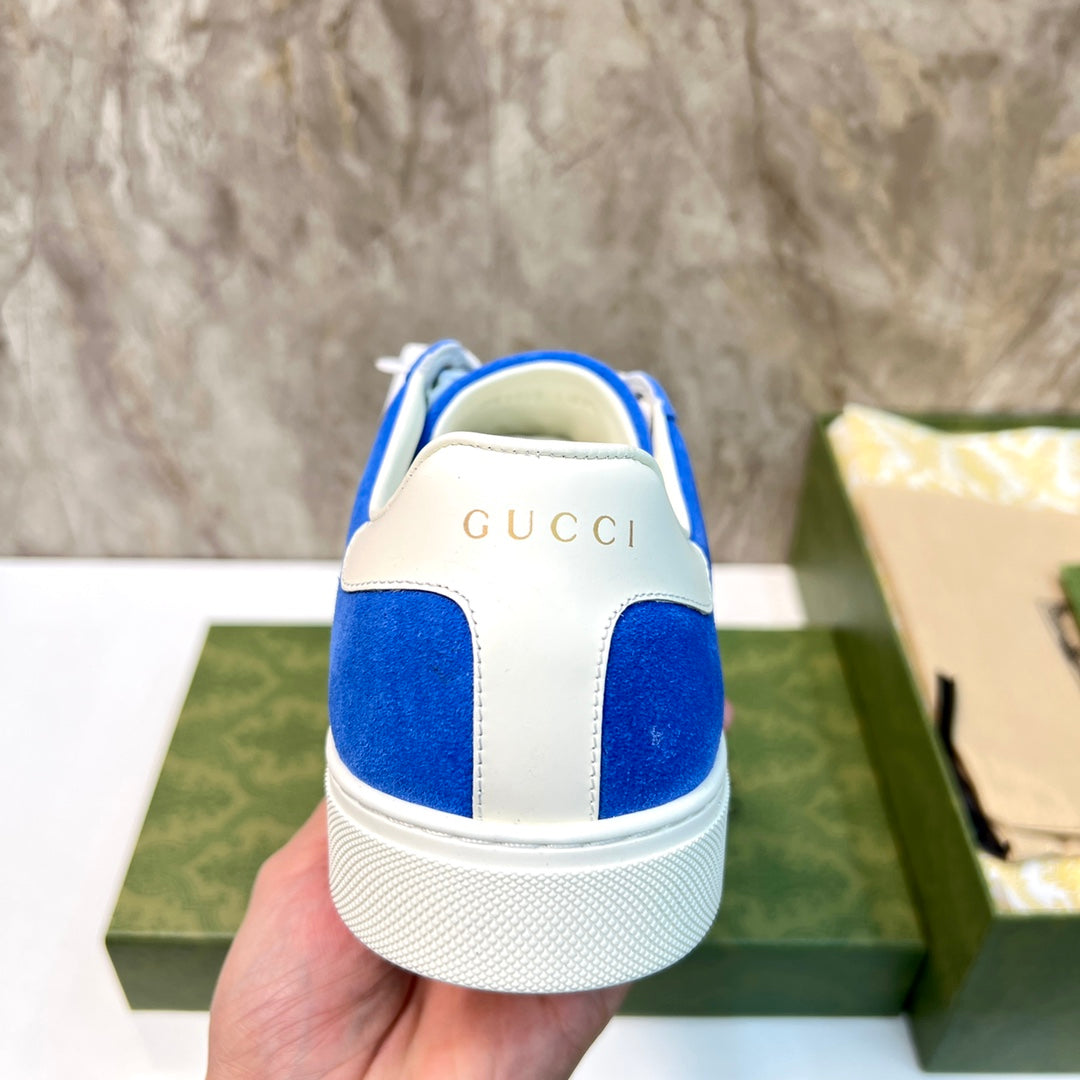 GG Men's ACE Sneaker Blue Suede 525962