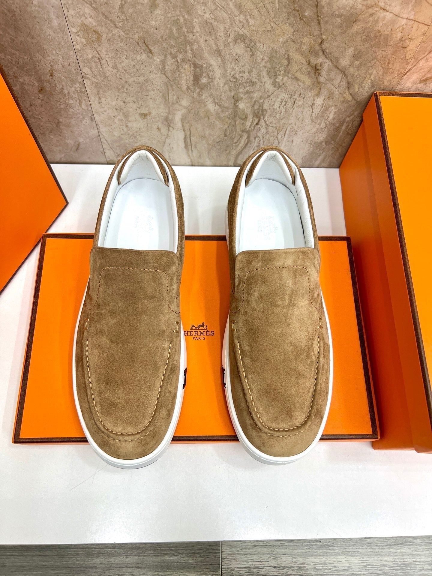 HM 25 Men's Kiddy Slip-on Shoe Dijon Cowhide 545622