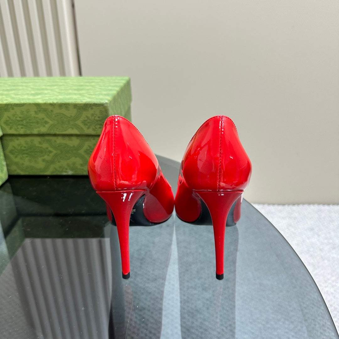 GG 105 HIGH HEEL PUMP CANDY LAMBSKIN