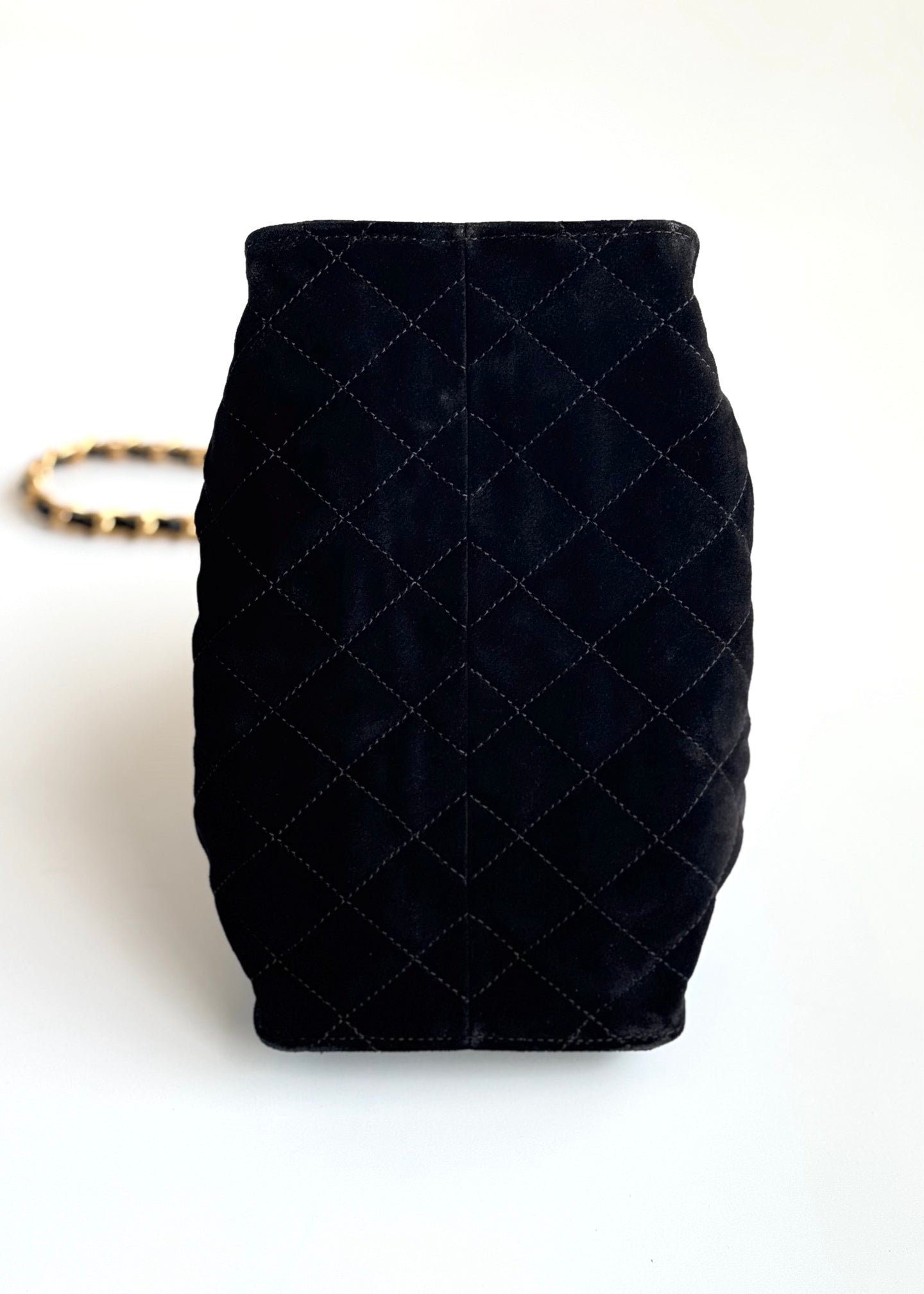CC 25C Hobo Bag 30cm Black Suede