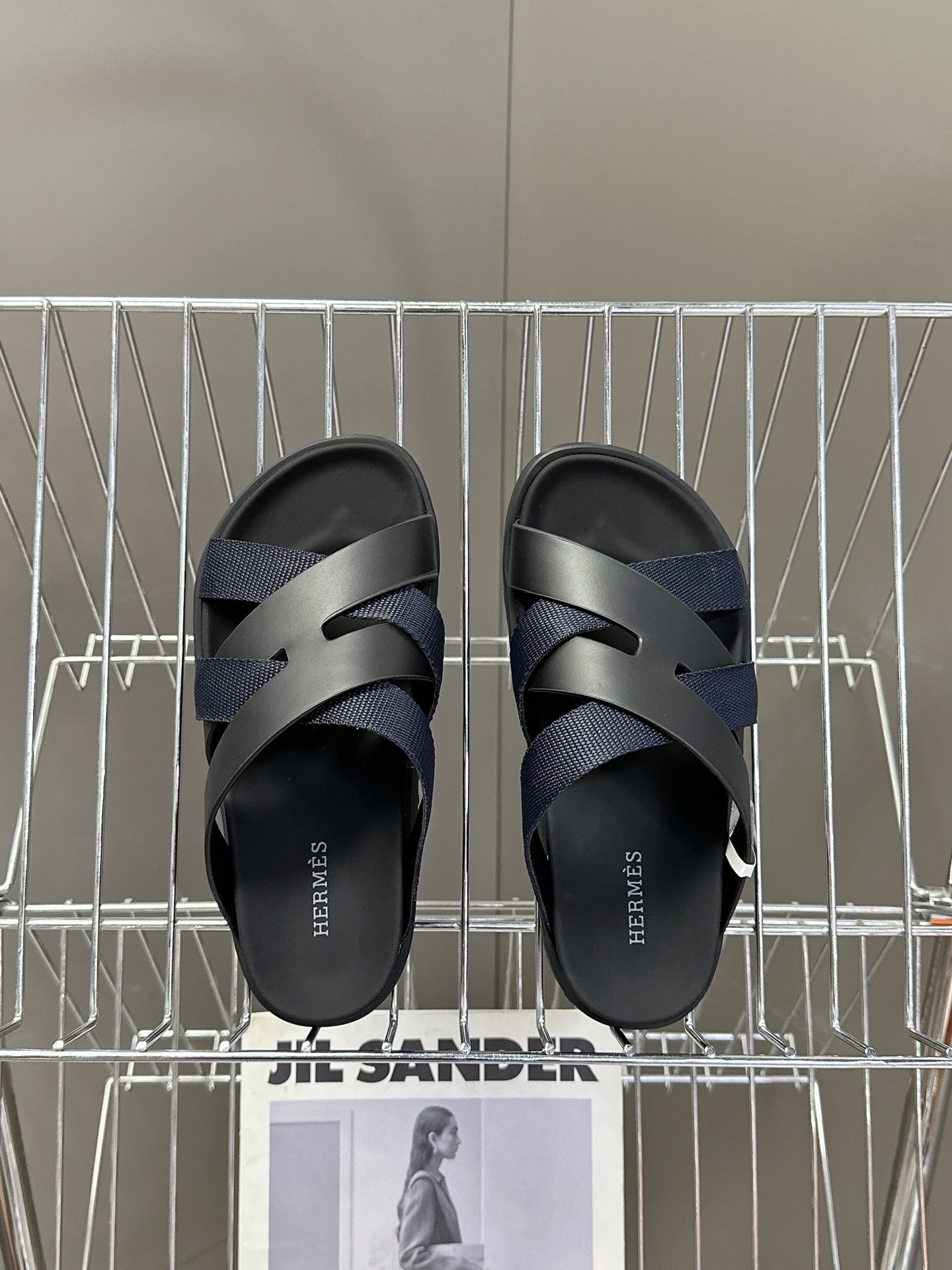 HM Kazimir Sandal Sheepskin and Fabric 252672