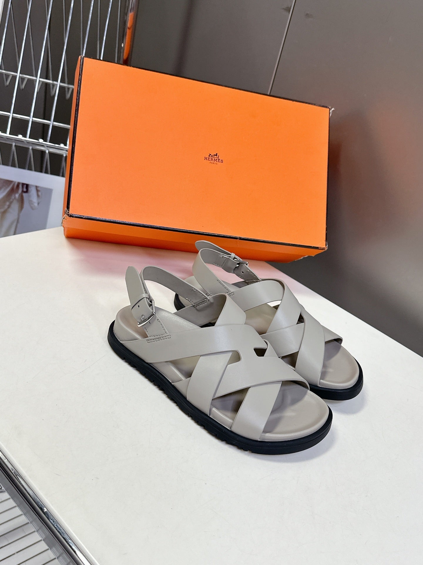 HM  Sandal Sheepskin and TPU 252679