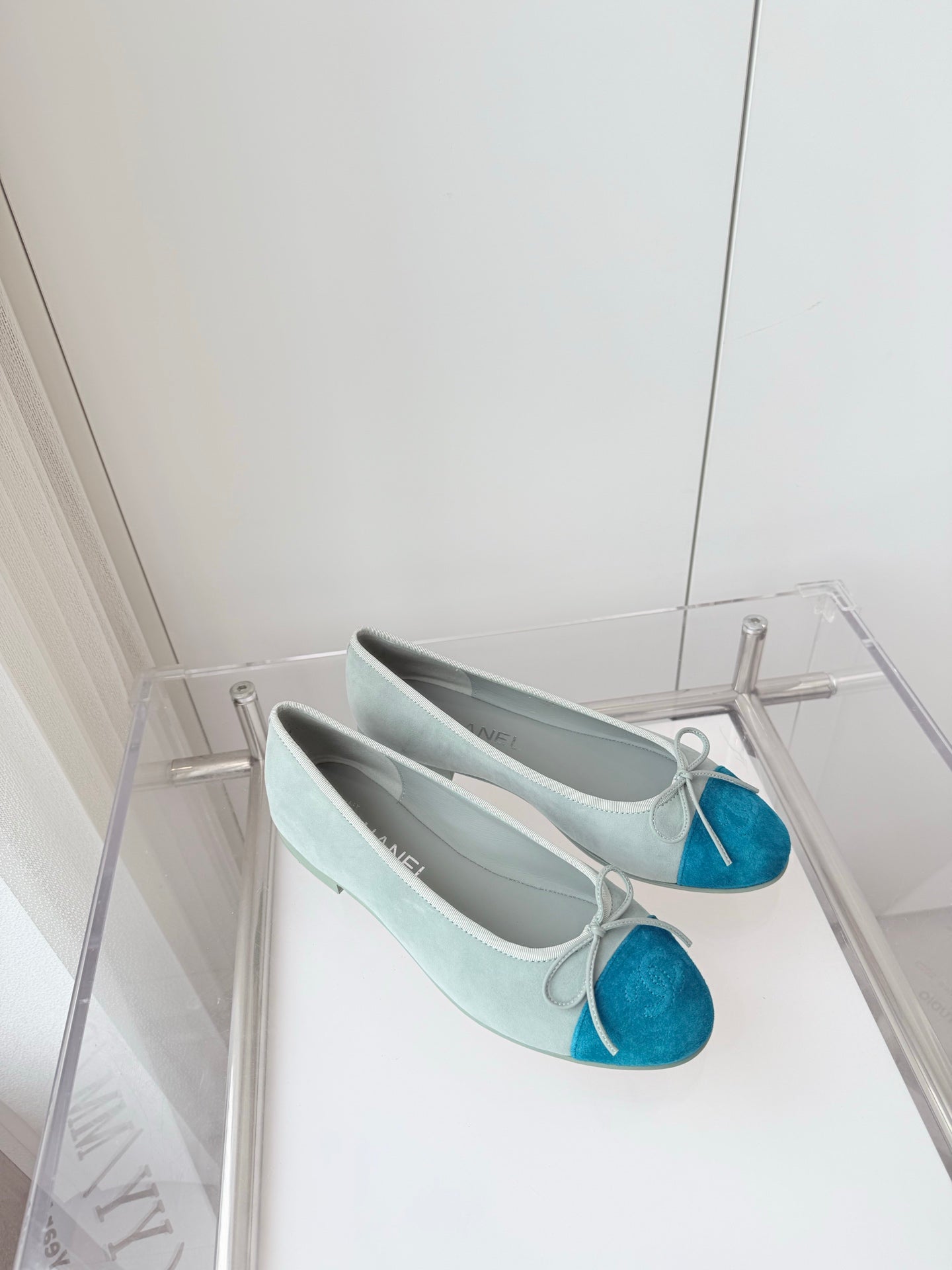 CC Ballet Flat Baby Blue Suede 238761