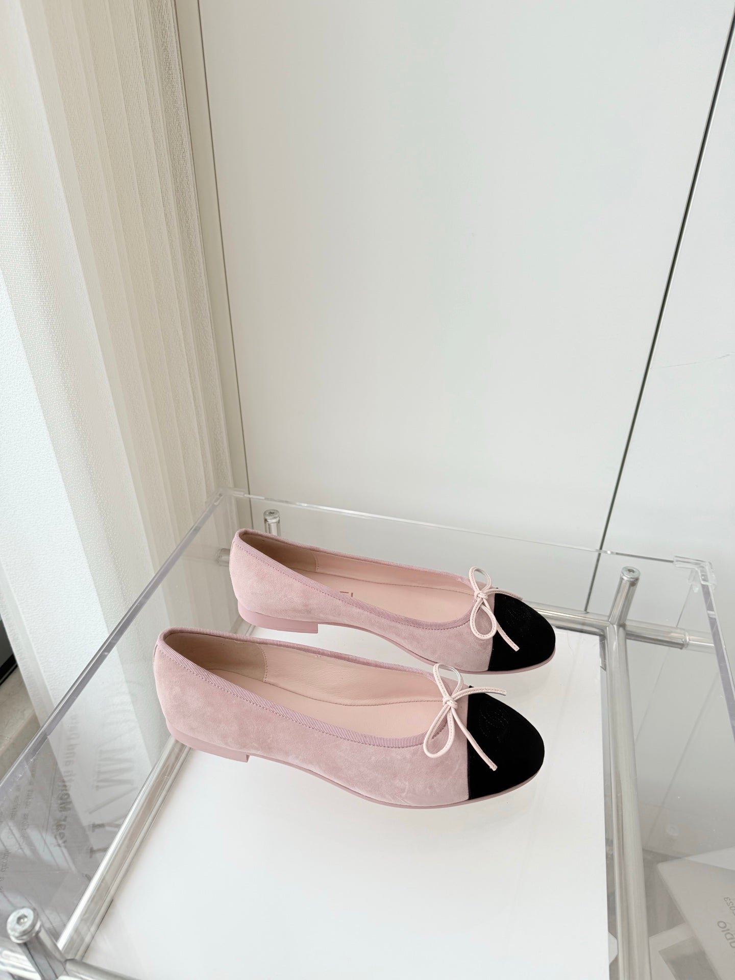 CC Ballet Flat Pink Pastel Suede 238763