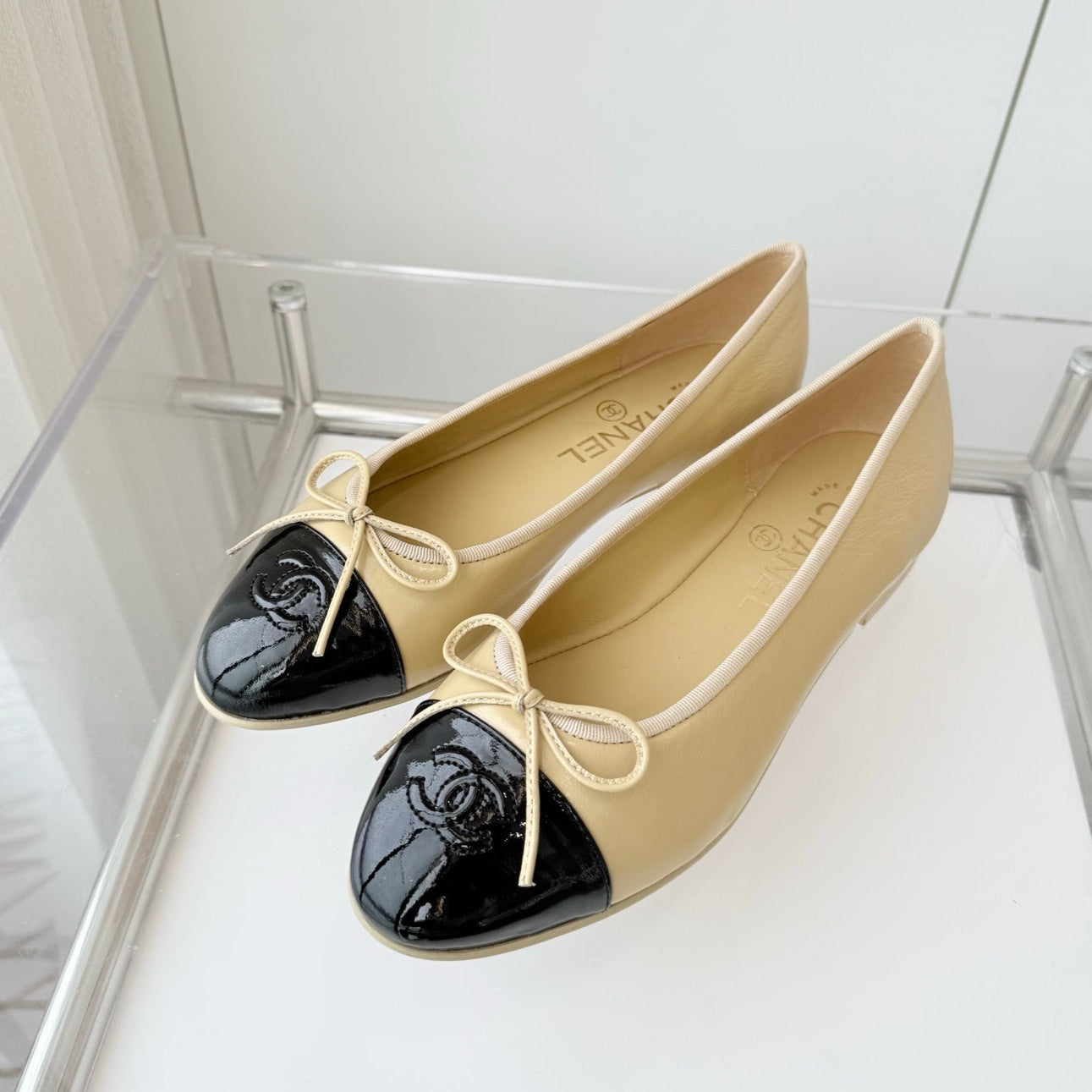 CC Ballet Flat Yellow Pastel Leather 238769