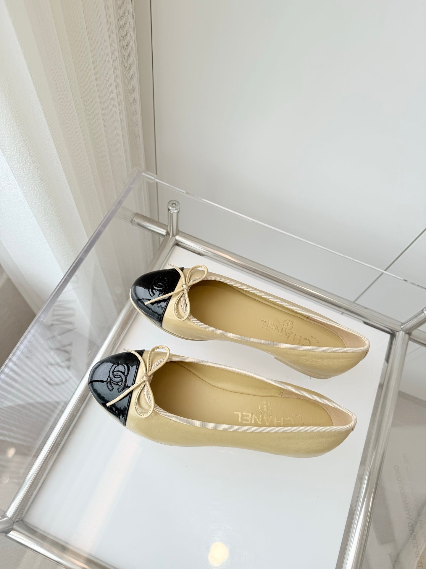 CC Ballet Flat Yellow Pastel Leather 238769