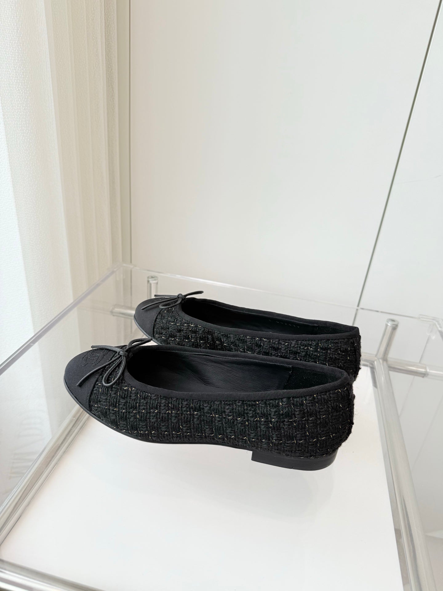 CC Ballet Flat Black Tweed 238778