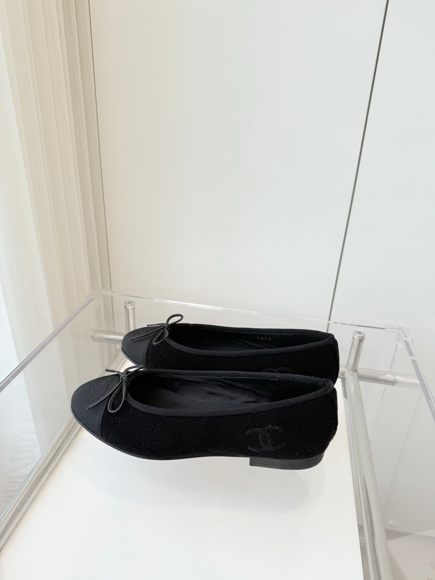 CC Ballet Flat Black Fabric 238774