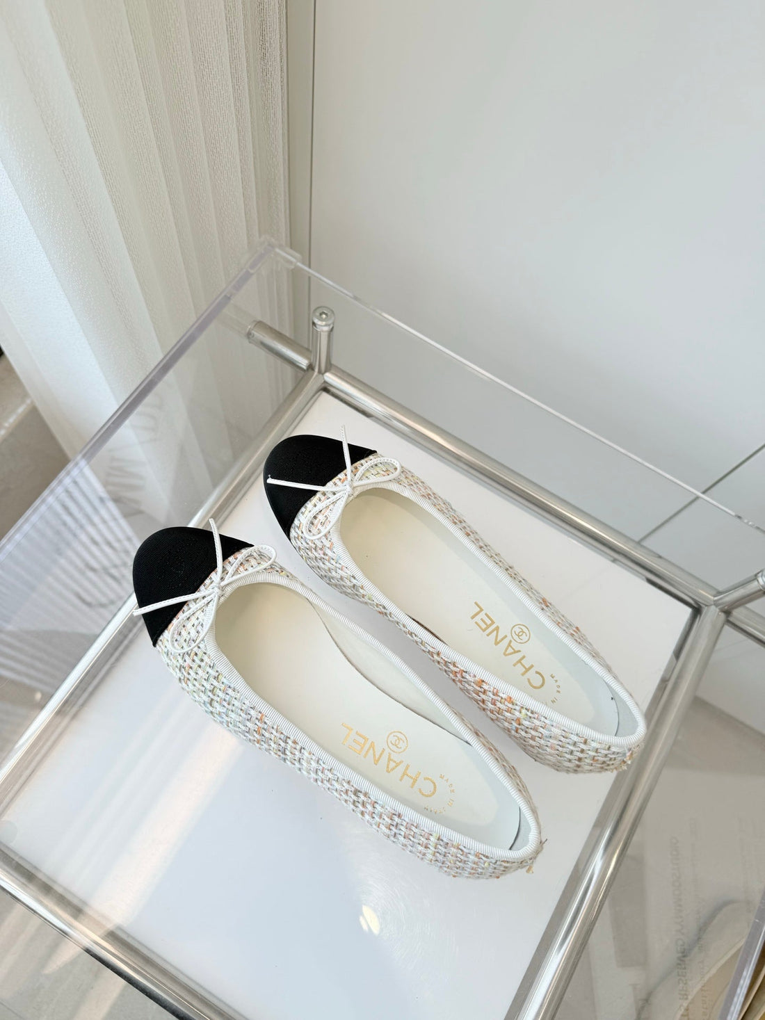 CC Ballet Flat Beige mix Multicolor Fabric 238775