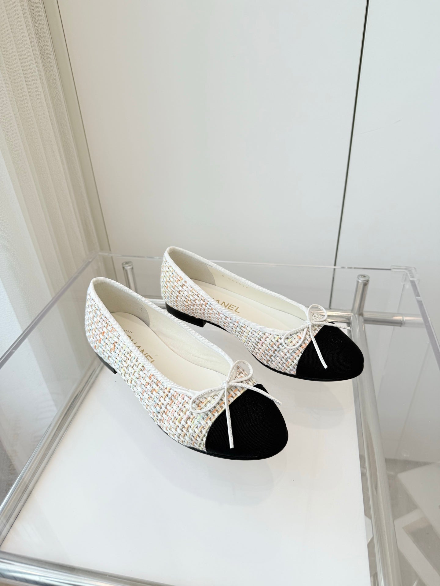 CC Ballet Flat Beige mix Multicolor Fabric 238775