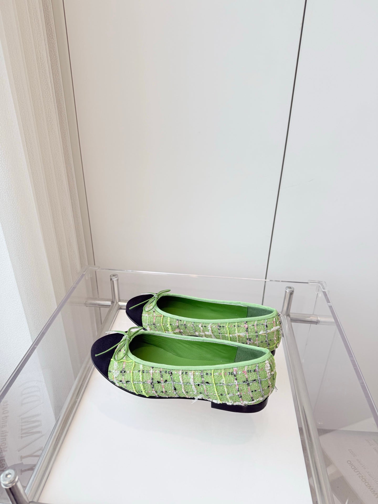 CC Ballet Flat Green Fabric 238777