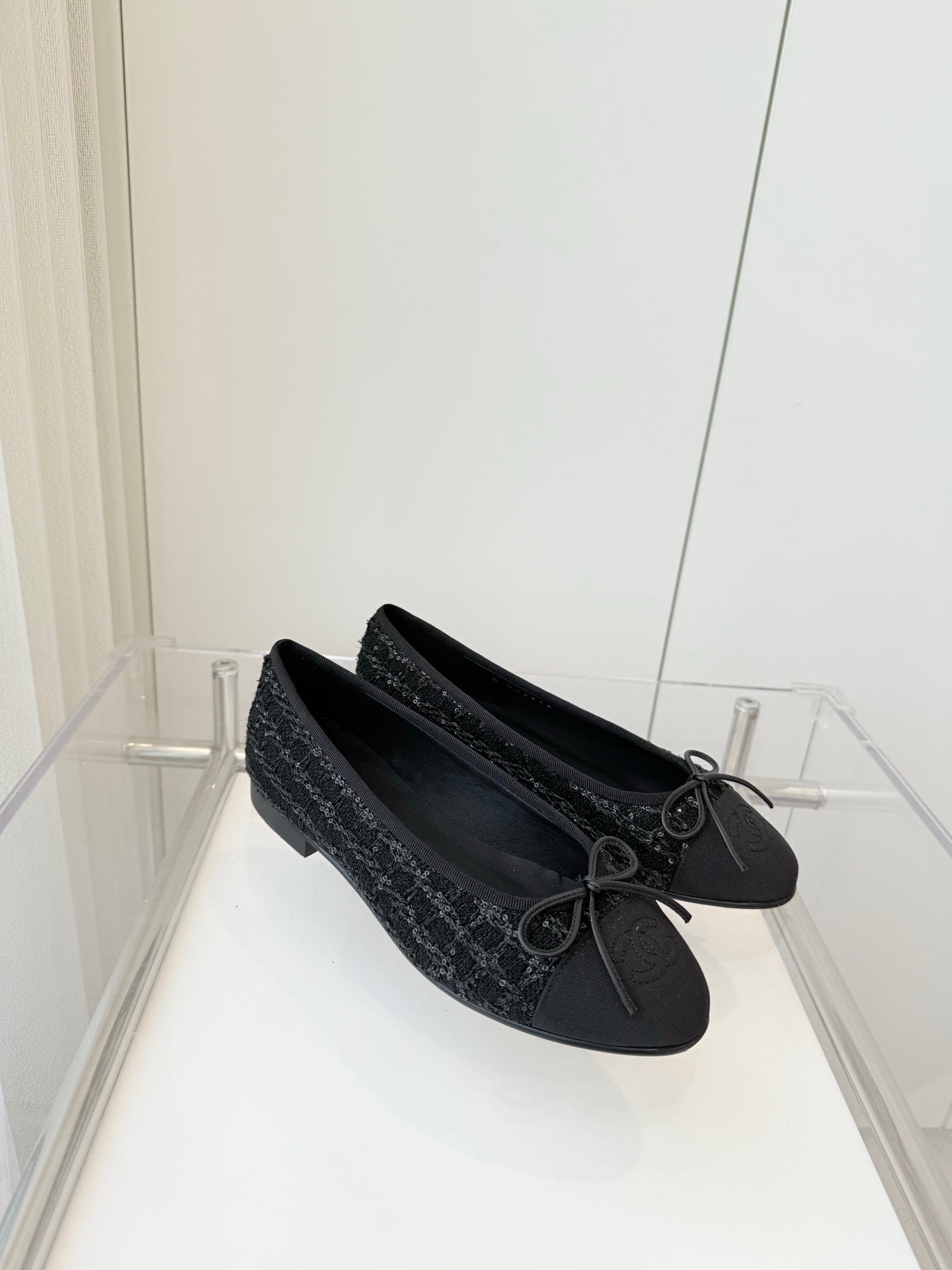 CC Ballet Flat Black Fabric 238779