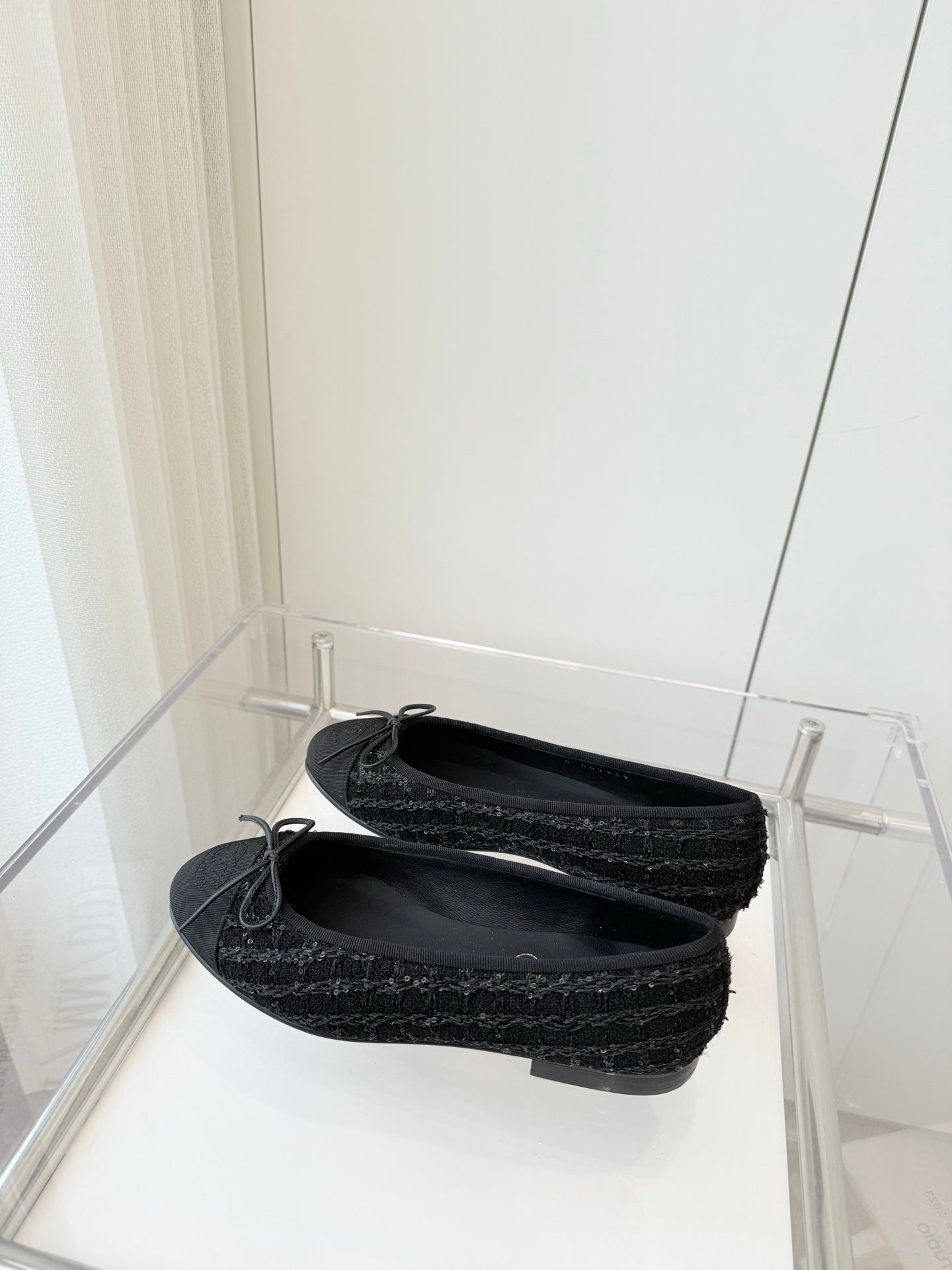 CC Ballet Flat Black Fabric 238779