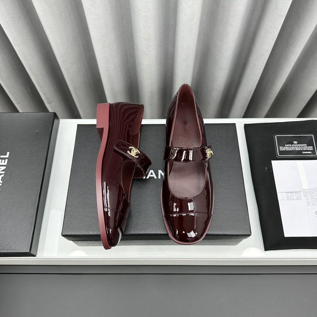 mary janes dark burgundy patent clafskin