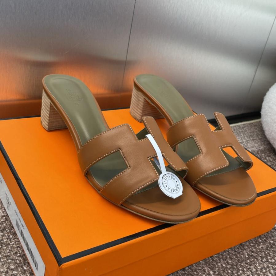 Oasis Sandal Gold Grey Calfskin