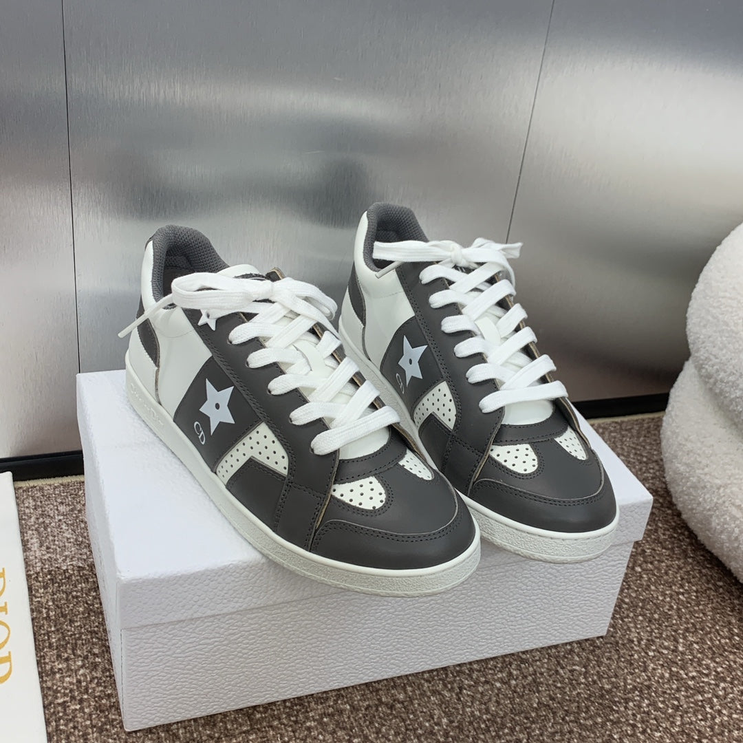 CD Star Sneaker Black Calfskin