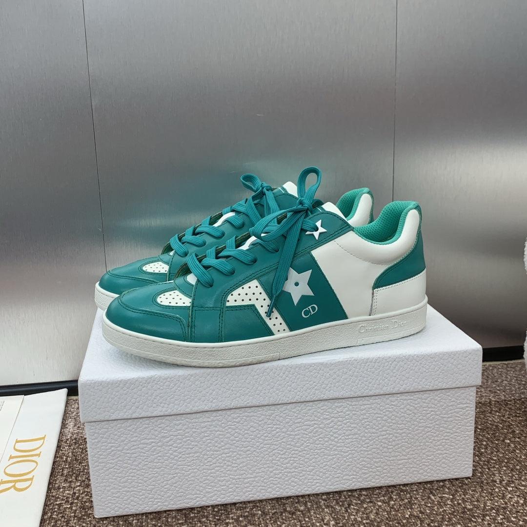 CD Star Sneaker Emerald Green Calfskin