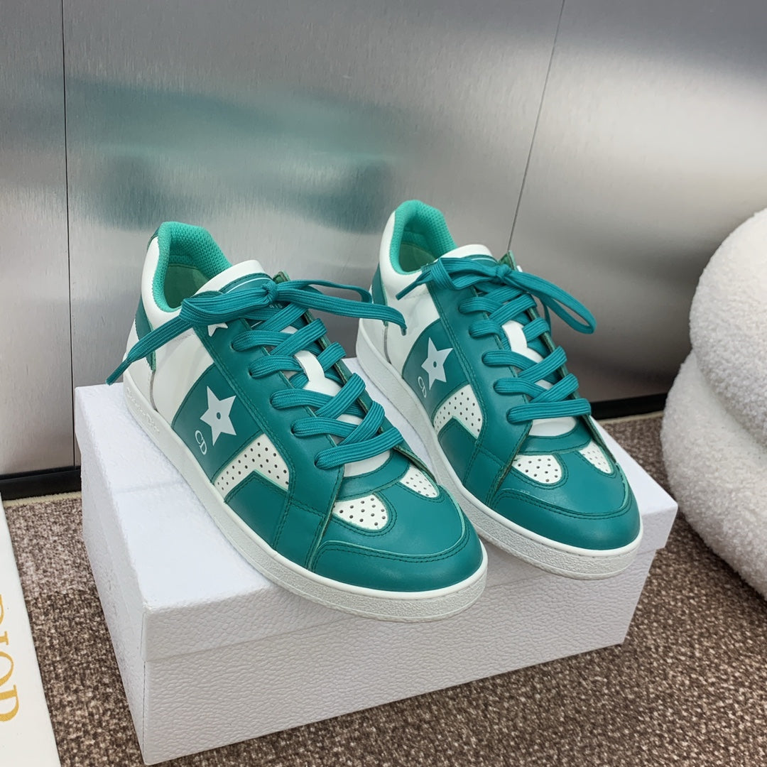 CD Star Sneaker Emerald Green Calfskin