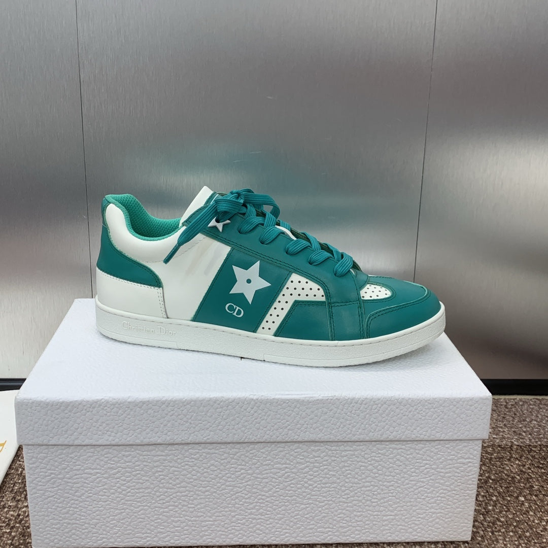 CD Star Sneaker Emerald Green Calfskin