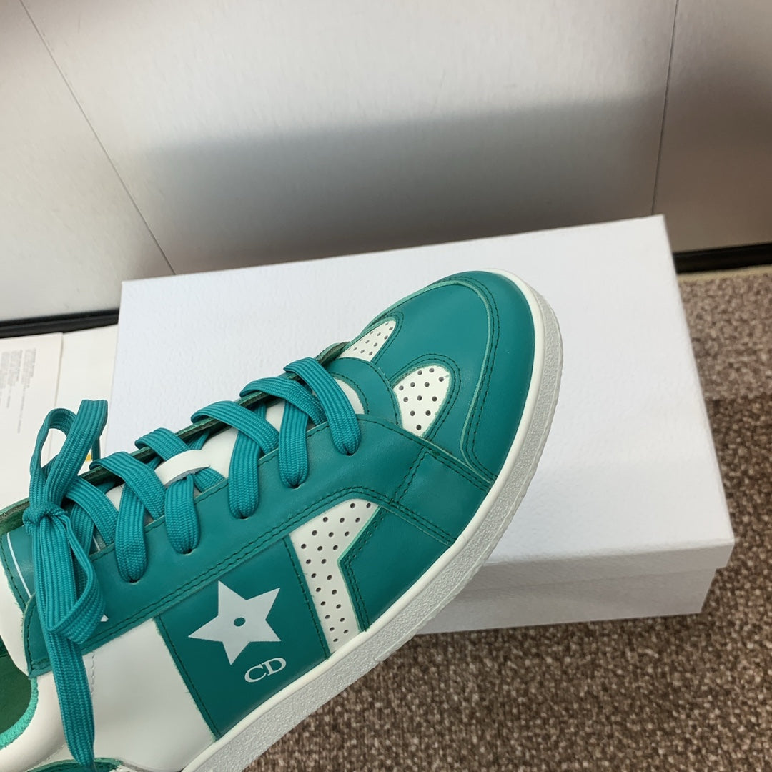 CD Star Sneaker Emerald Green Calfskin