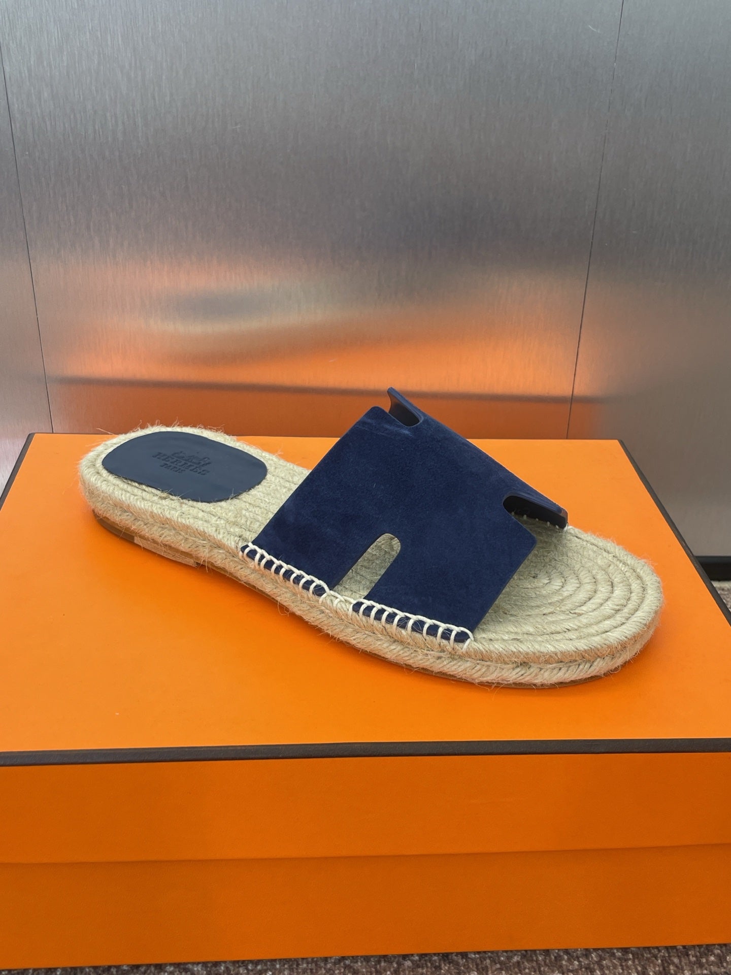 HM 25 Antigua Espadrilles Blue Suede