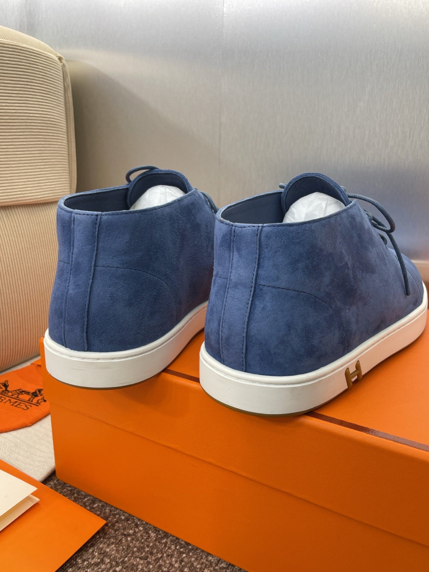 HM 25 Klicker Sneaker Blue Suede 373013