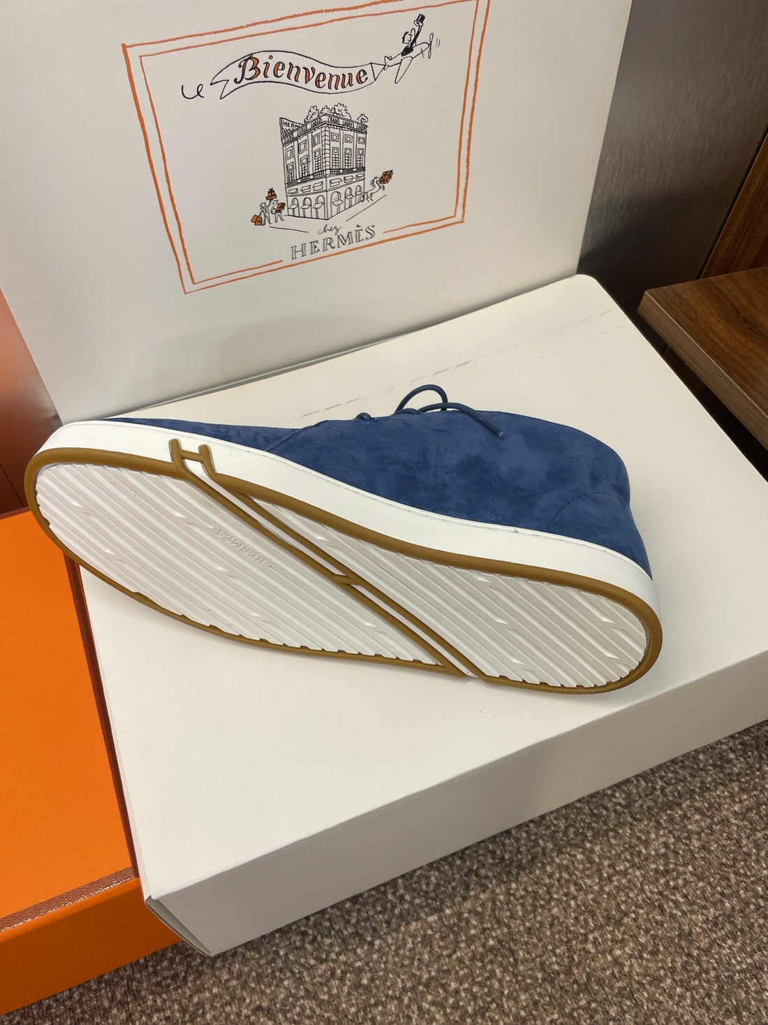 HM 25 Klicker Sneaker Blue Suede 373013