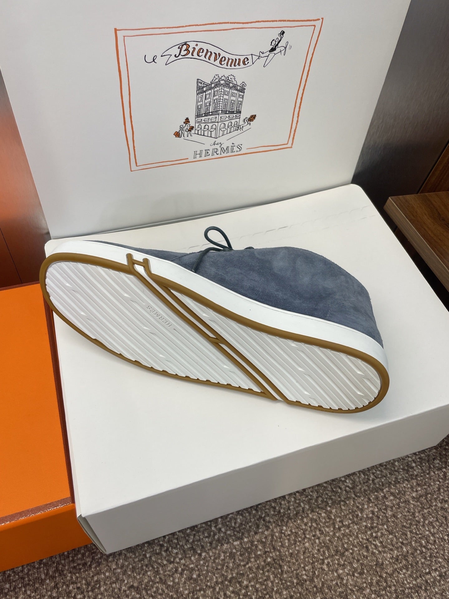 HM 25 Klicker Sneaker Grey Suede 373014