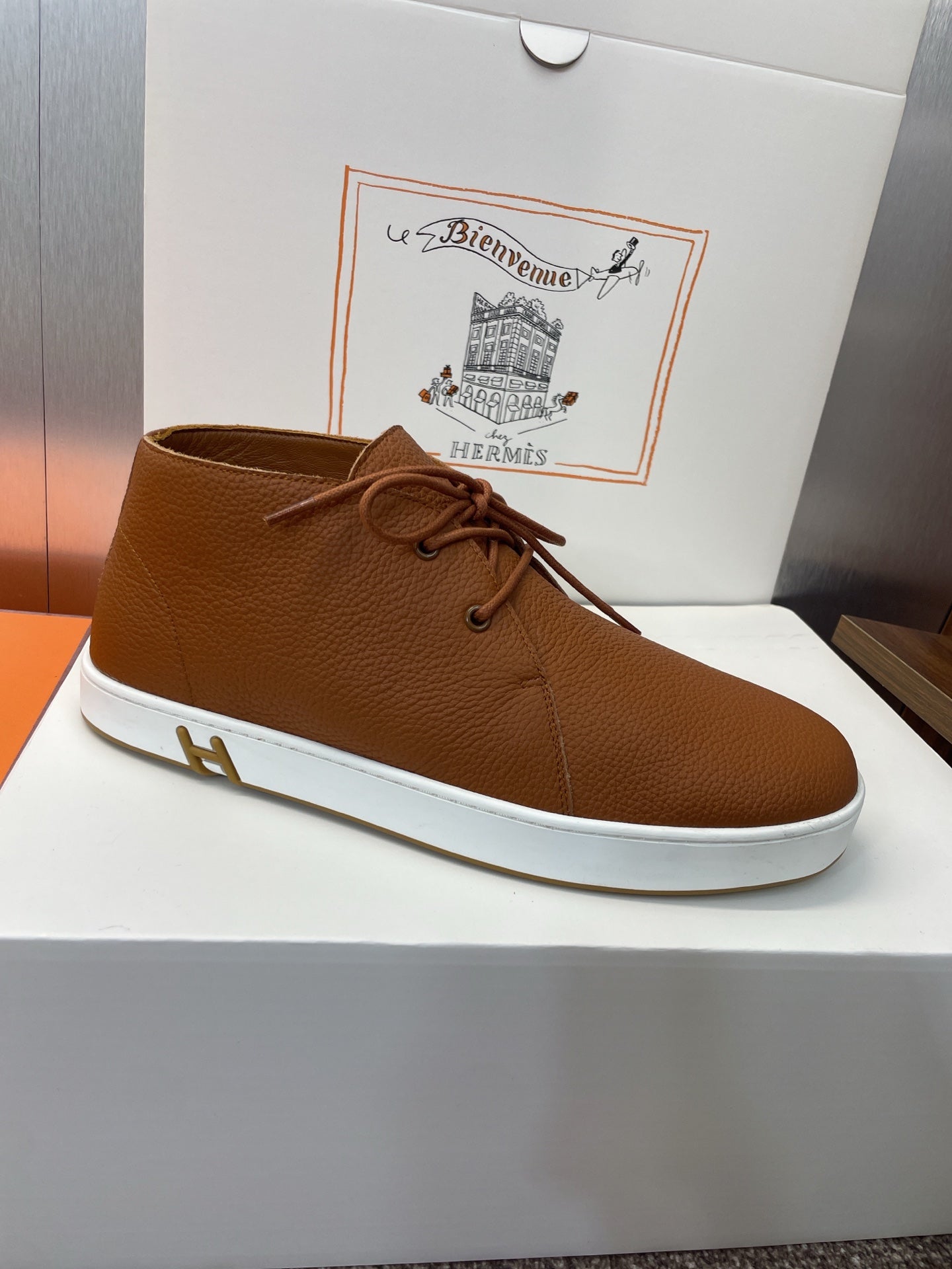 HM 25 Klicker Sneaker Brown Calfskin 373019