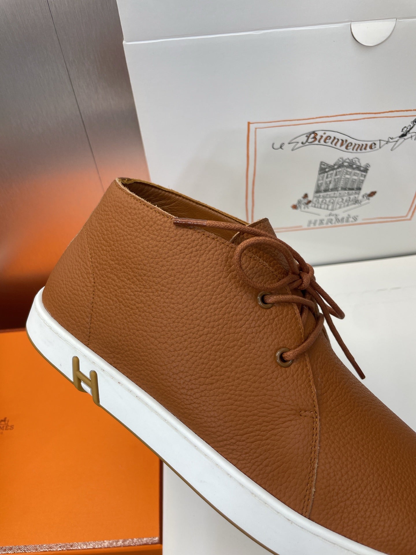 HM 25 Klicker Sneaker Brown Calfskin 373019