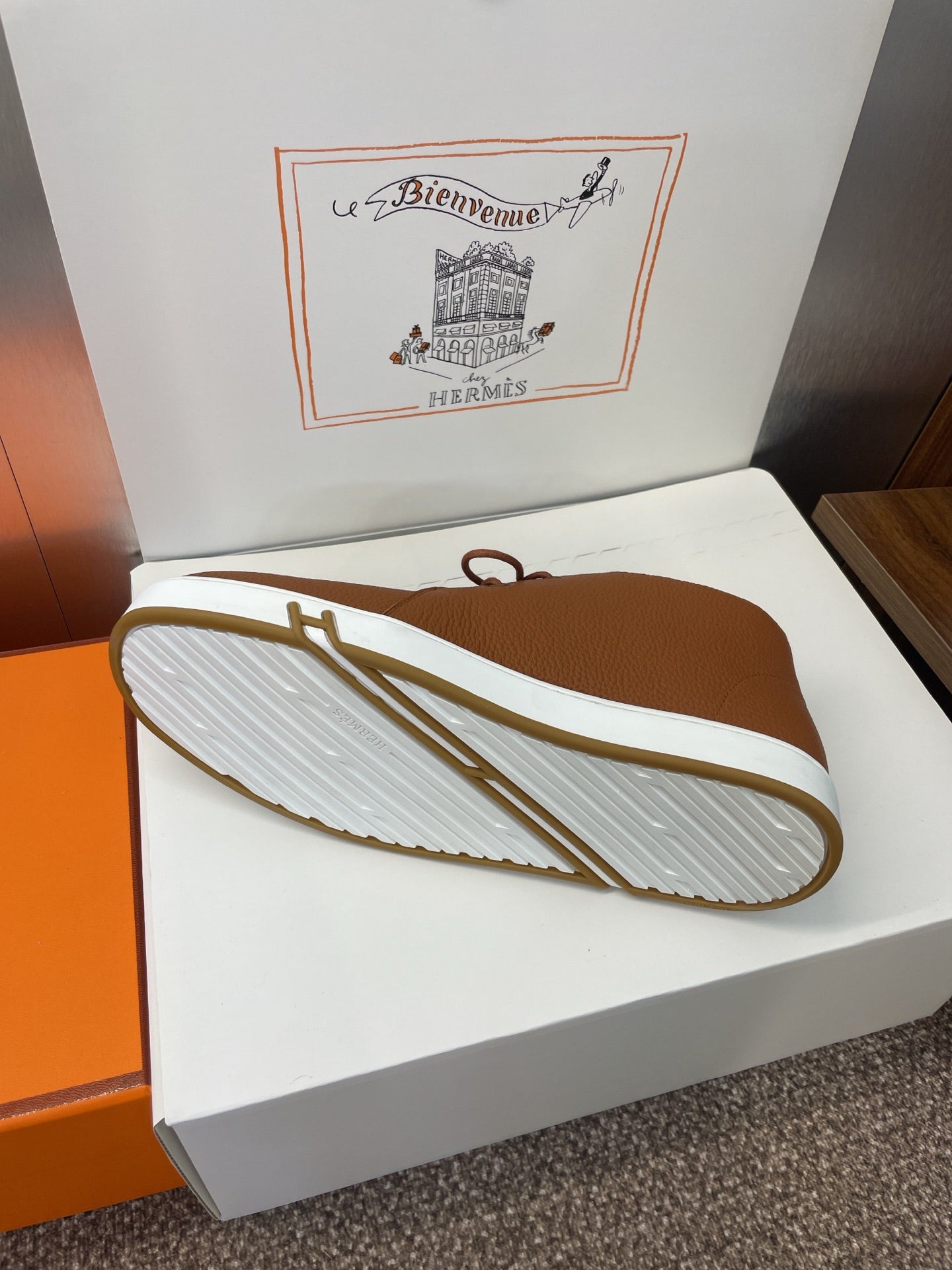 HM 25 Klicker Sneaker Brown Calfskin 373019