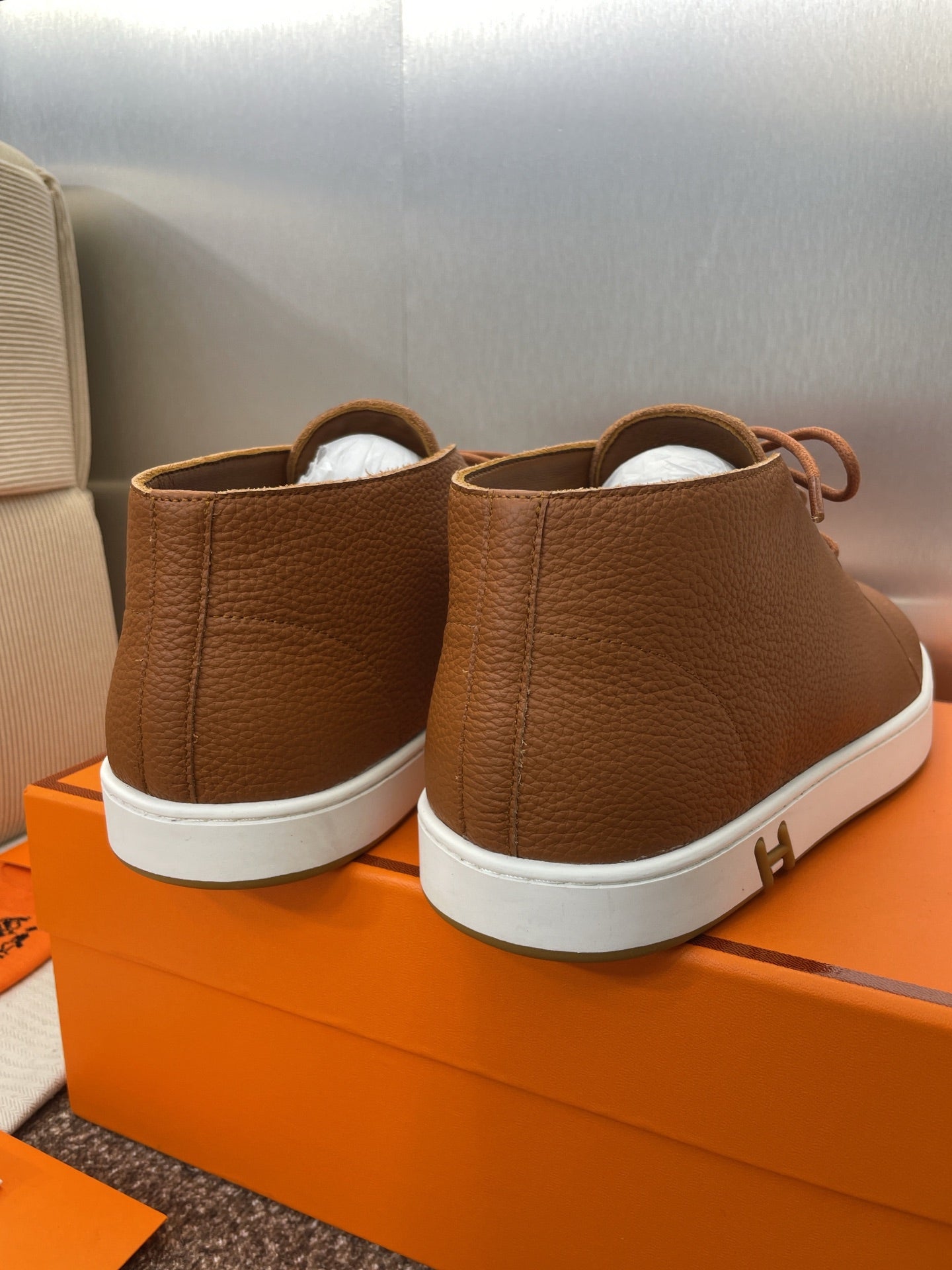 HM 25 Klicker Sneaker Brown Calfskin 373019