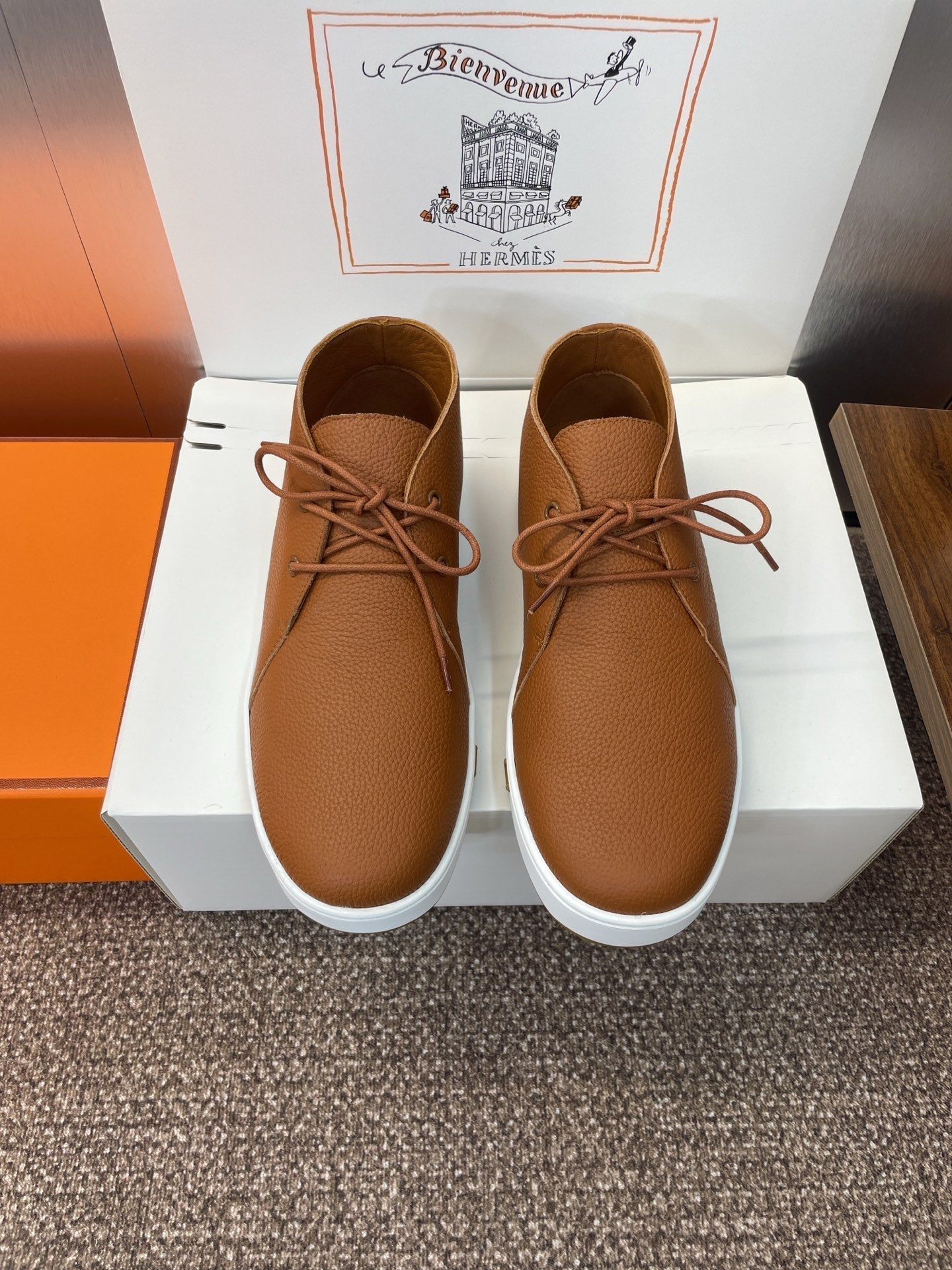 HM 25 Klicker Sneaker Brown Calfskin 373019