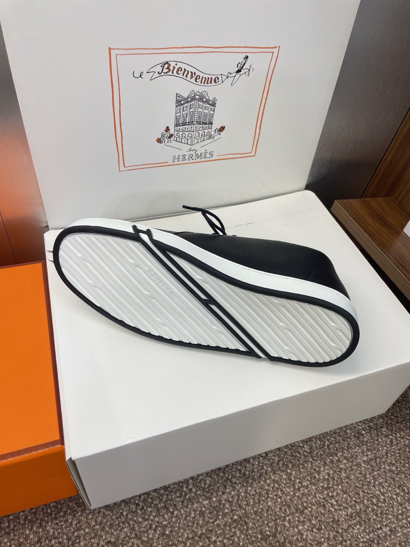 HM 25 Klicker Sneaker Black Calfskin 373020