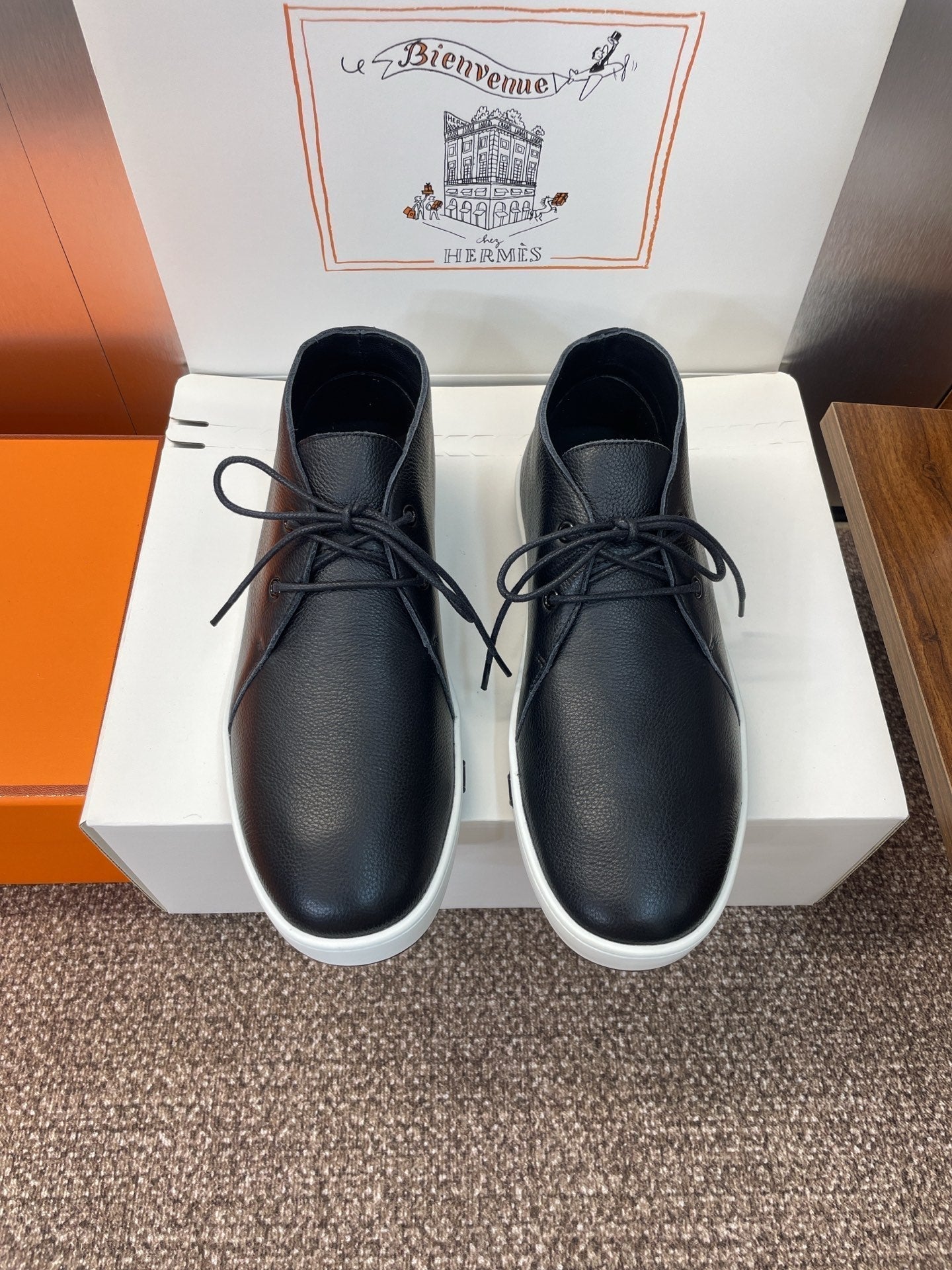 HM 25 Klicker Sneaker Black Calfskin 373020