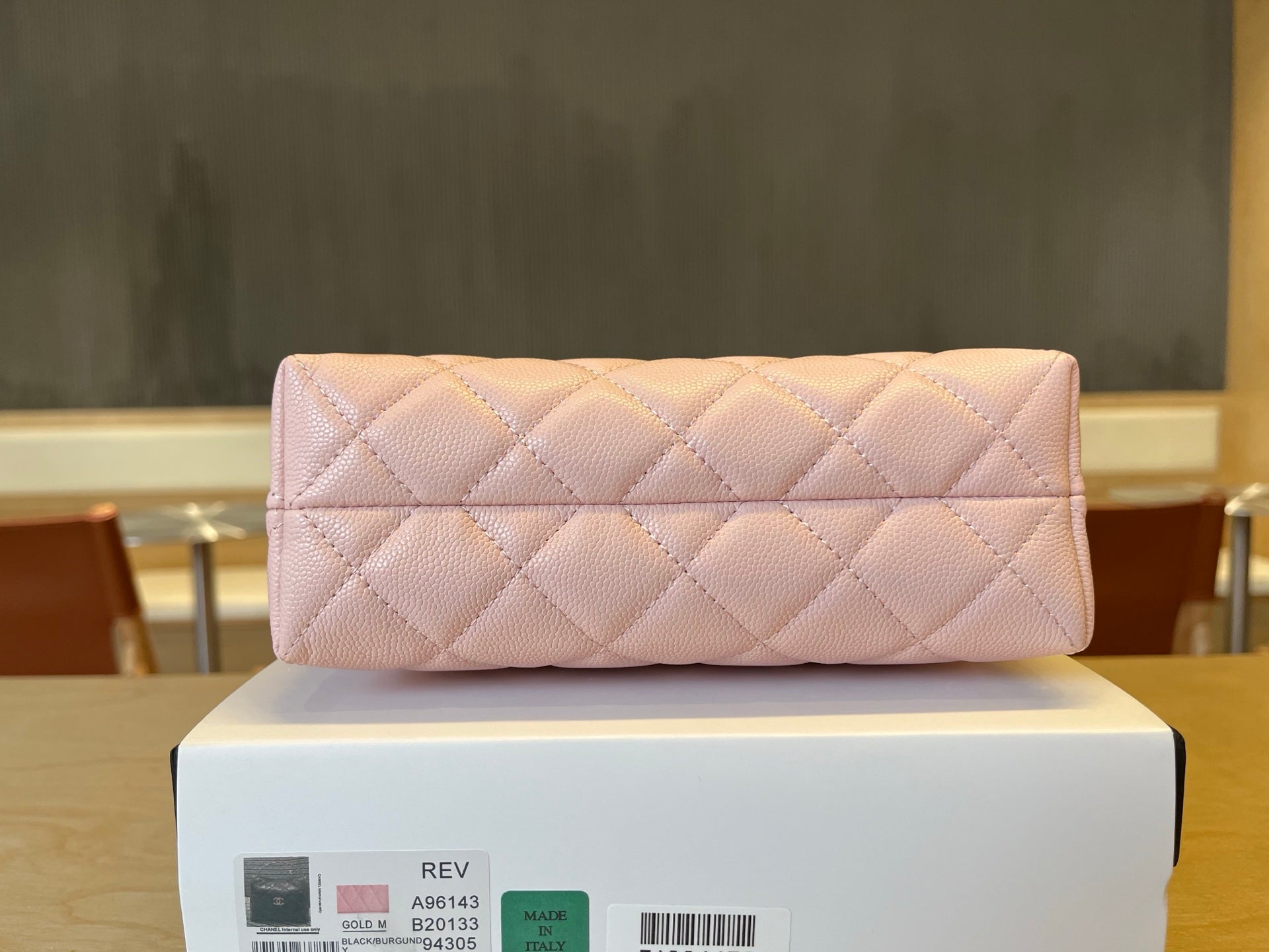 CC Handle Vintage Bag 19 Pink Caviar 277777