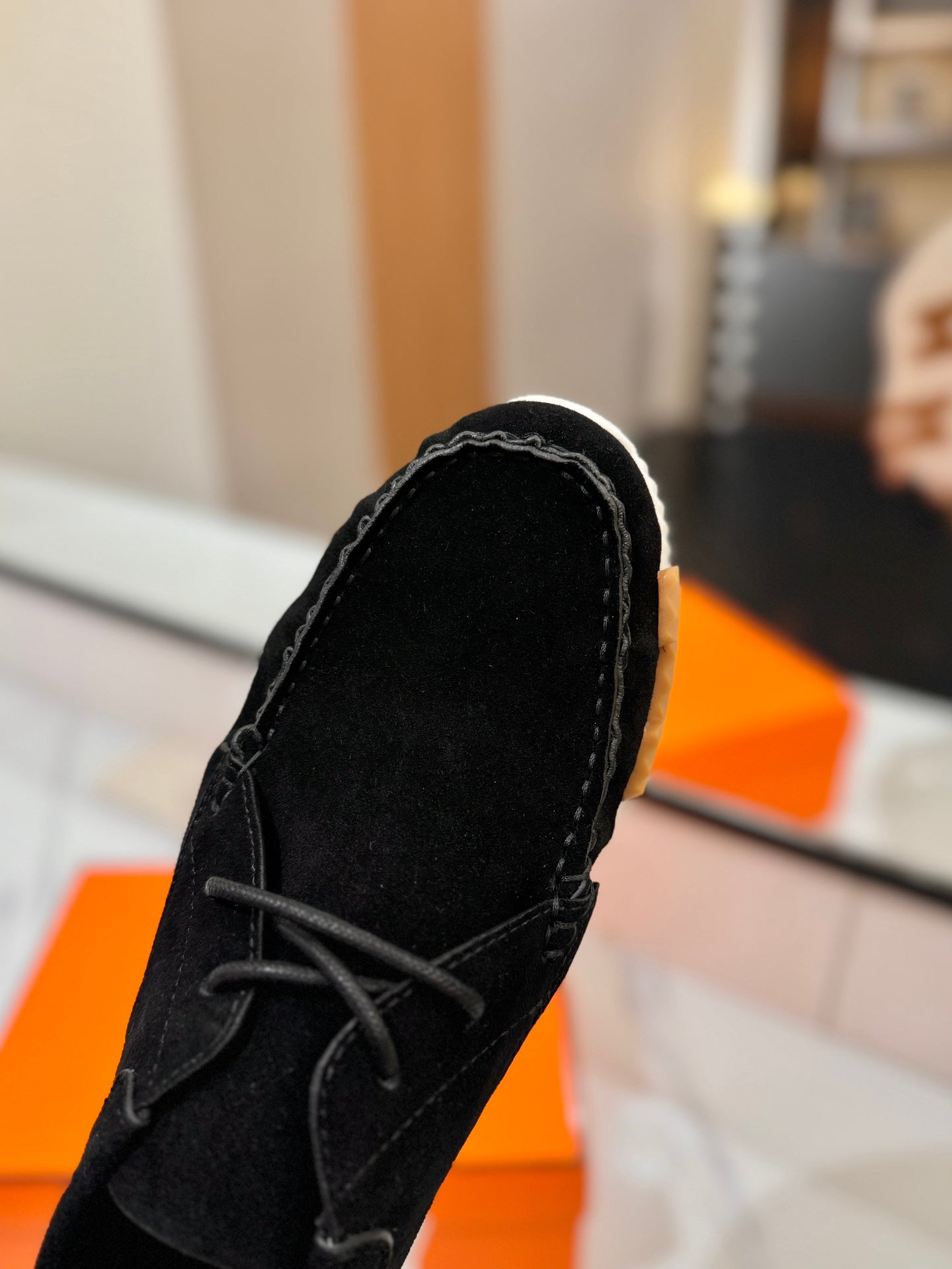 HM Increase Sneaker Black Suede 983039