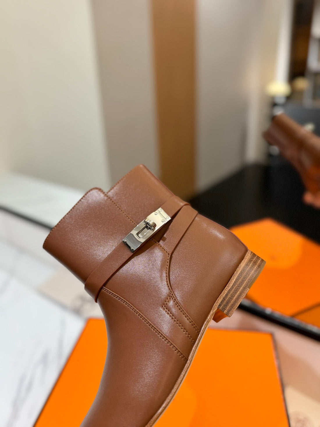 HM Neo Ankle Boot 15mm Brown Cowhide 960836