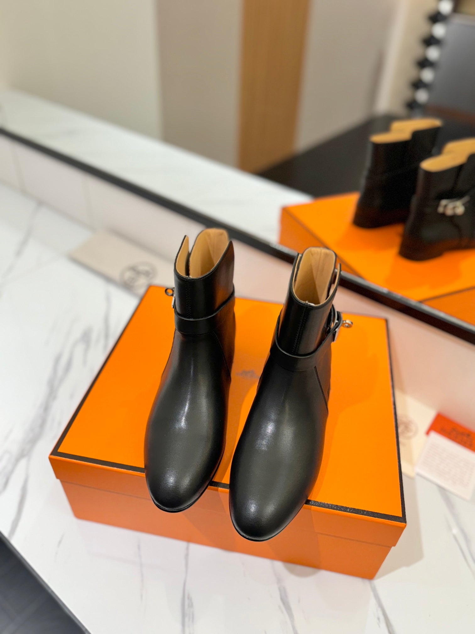 HM Neo Ankle Boot 15mm Black Cowhide 960840