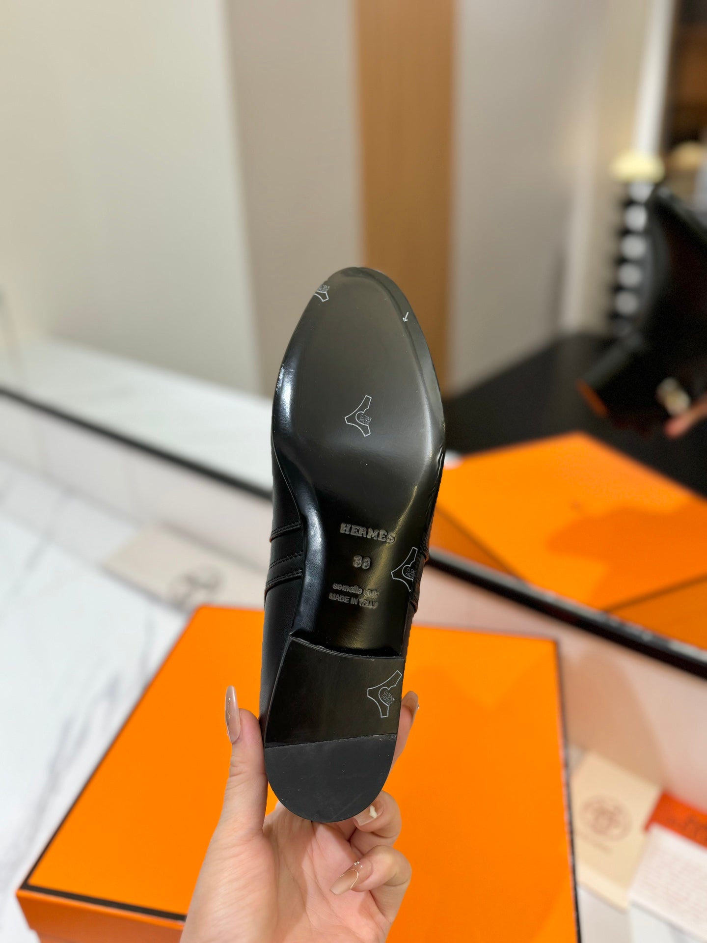 HM Neo Ankle Boot 15mm Black Cowhide 960840