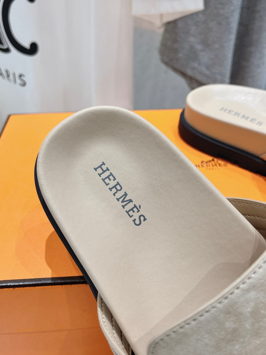 EMPIRE SANDAL PASTEL PINK SUEDE