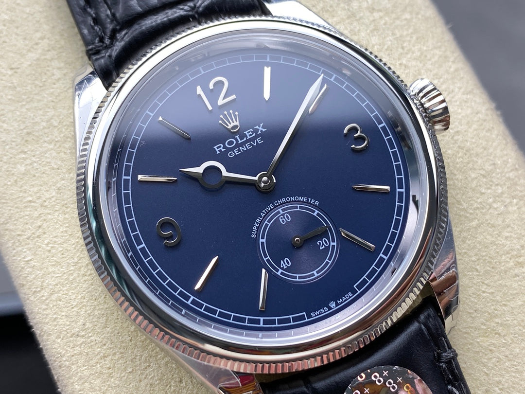 Rolex Perpetual 39mm Black Blue Dail