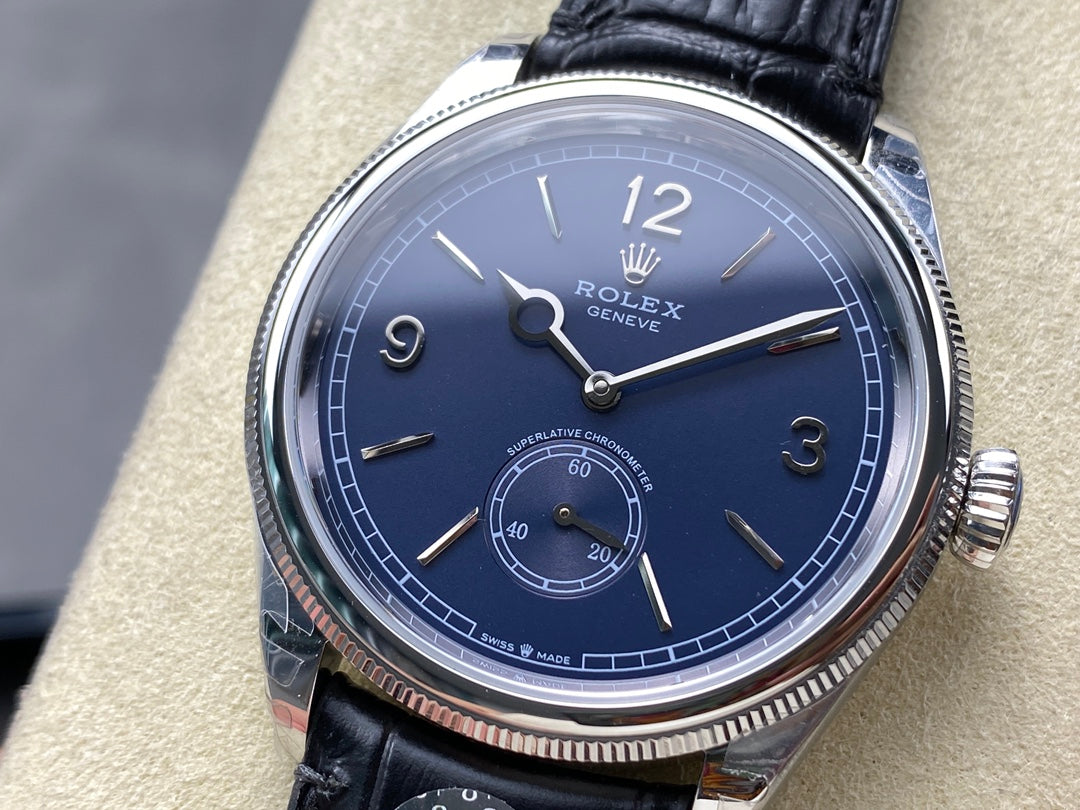 Rolex Perpetual 39mm Black Blue Dail