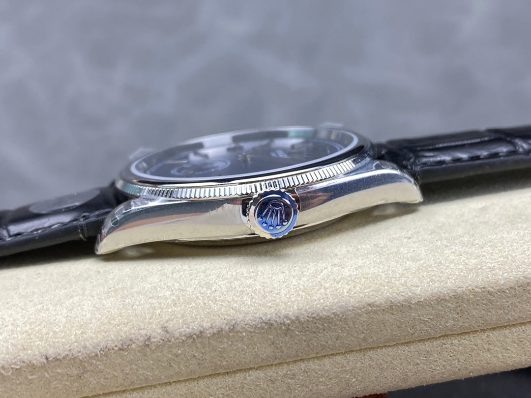 Rolex Perpetual 39mm Black Blue Dail