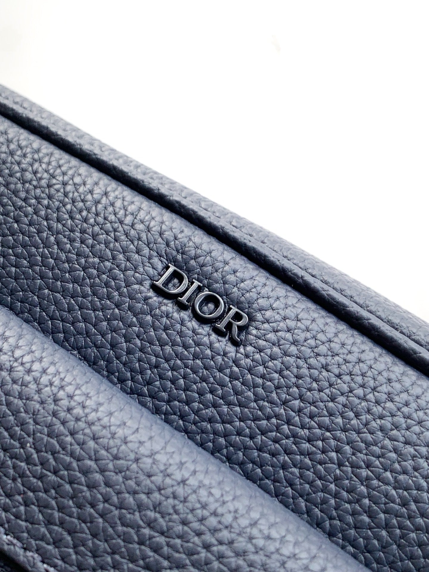 Dior Rider 2.0 Zippered Messenger Bag Navy Blue Cowhide 336245