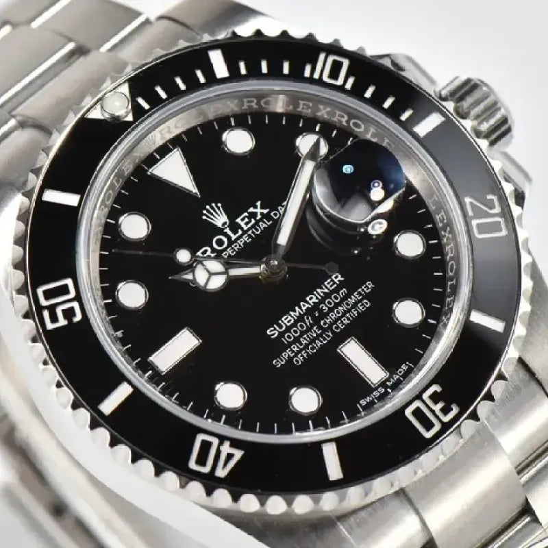 Rolex Submariner 116610LN-0001 Black Dial Watch (Black Water Ghost)