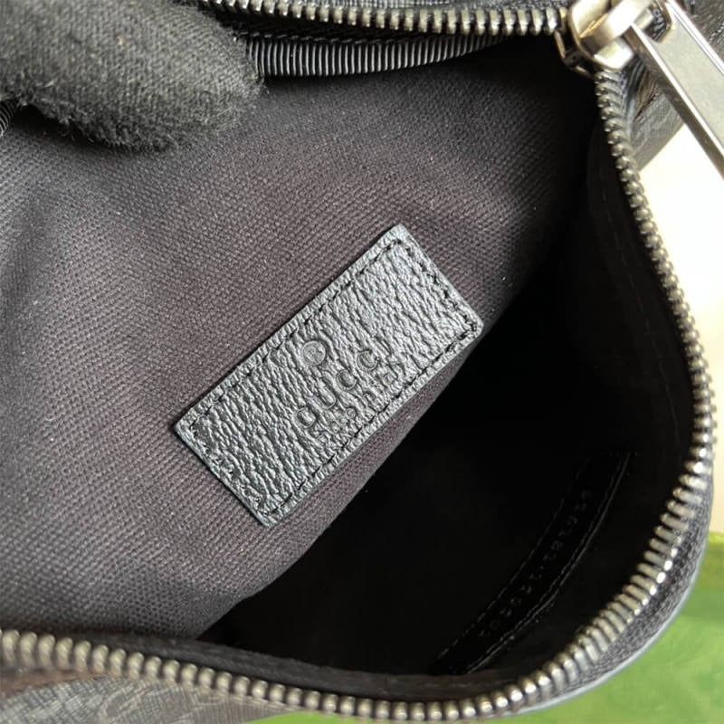 GG belt bag with tiger print